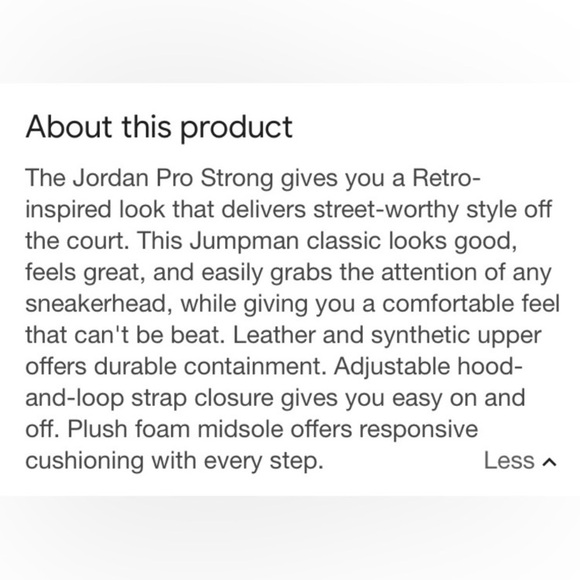 Nike Jordan Pro Strong Basketball Baby Shoes - Picture 11 of 12